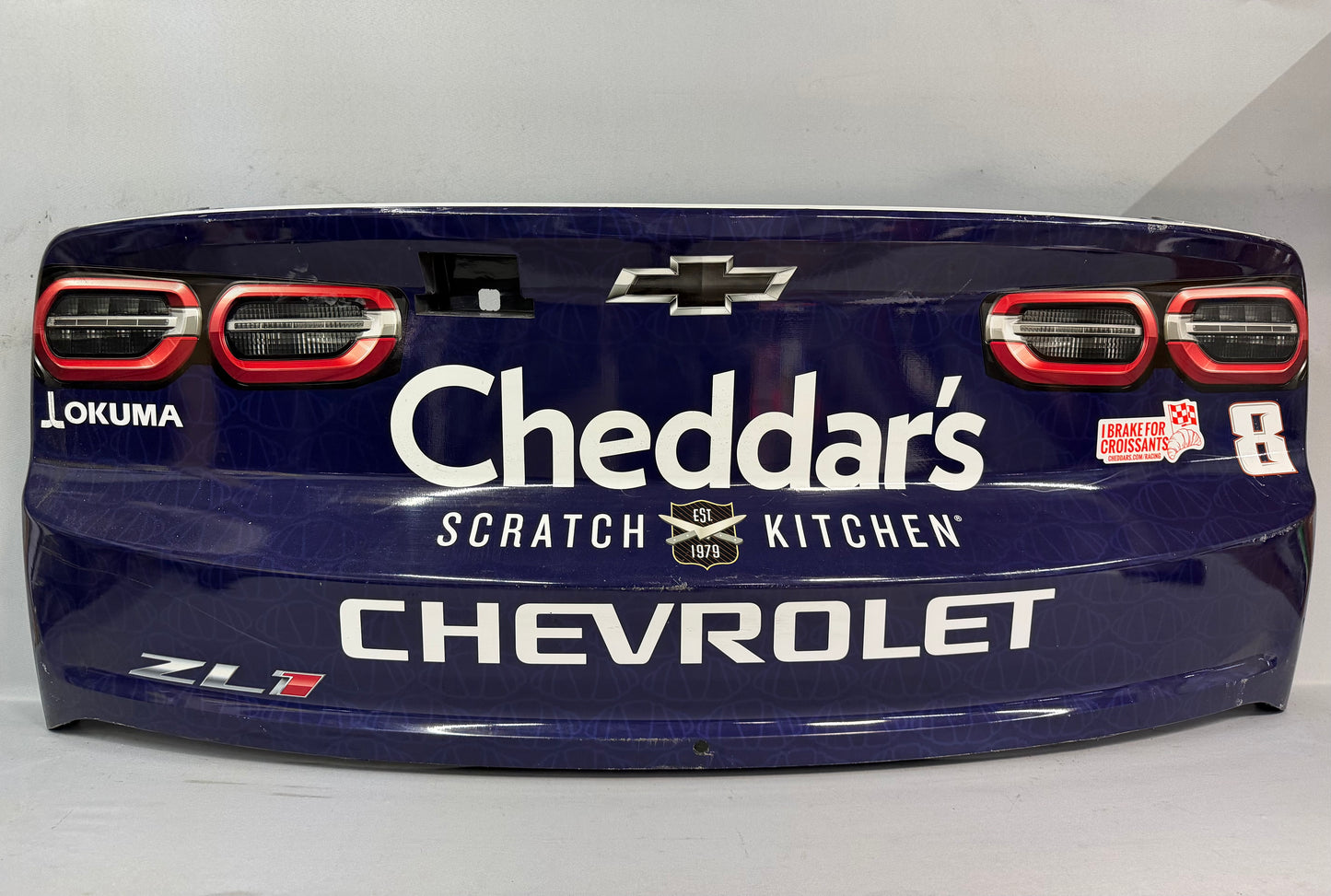 Kyle Busch #8 2025 Phoenix Cheddars Nascar Rear Bumper