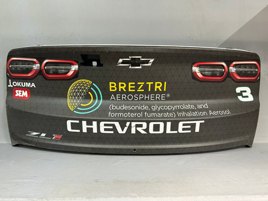 Austin Dillon #3 2025 Dover Breztri Nascar Rear Bumper