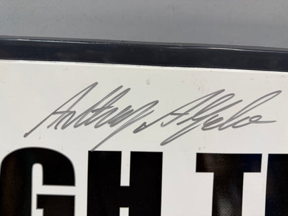 Anthony Alfredo #96 2026 Darlington High Tide Metals Nascar Autographed Rear Bumper