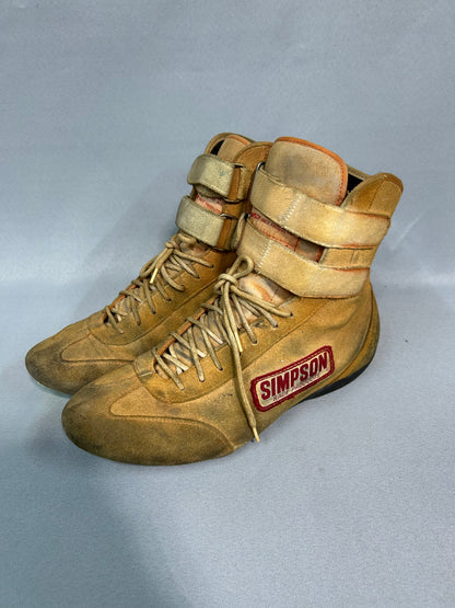 Alan Kulwicki #7 Zerex Nascar Driver Helmet and Shoes
