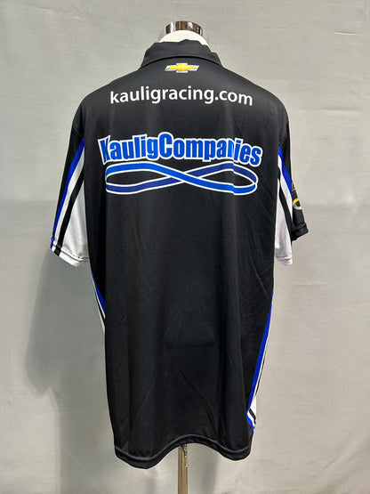 AJ Allmendinger #16 2023 Kaulig Companies Nascar Crew Shirt Size 2XL