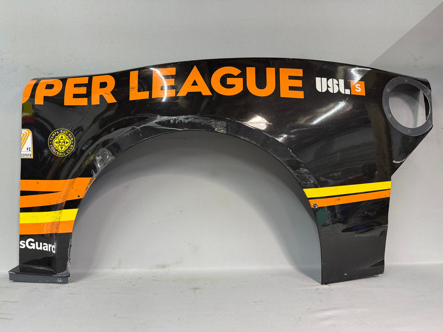 Justin Haley #7 2025 Richmond Gainbridge Super League Nascar Quarter Panel