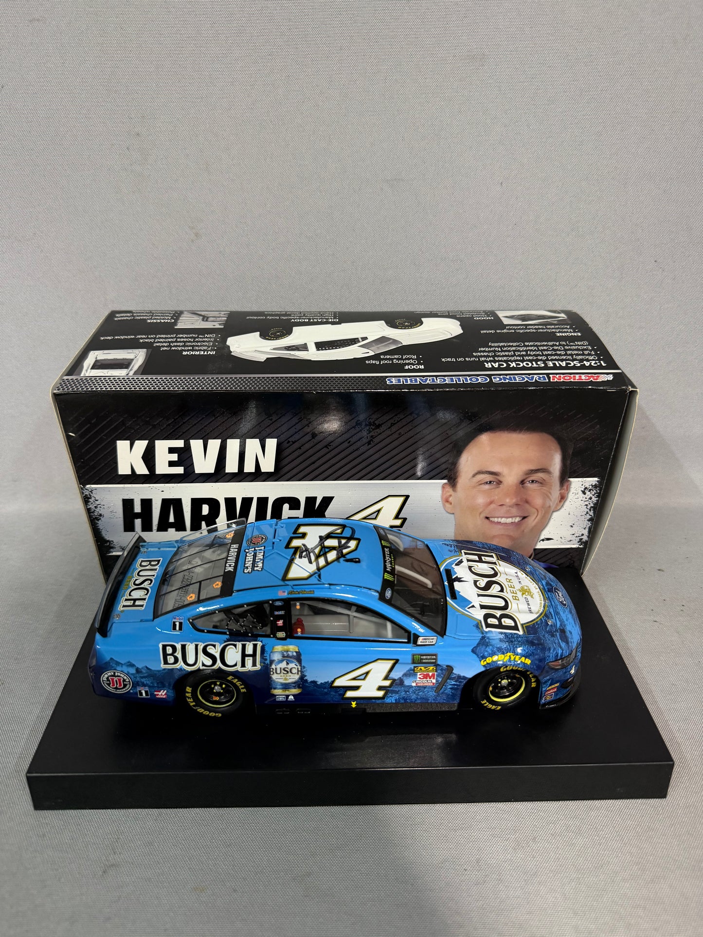 Kevin Harvick #4 2019 Busch Beer Nascar Autographed Diecast