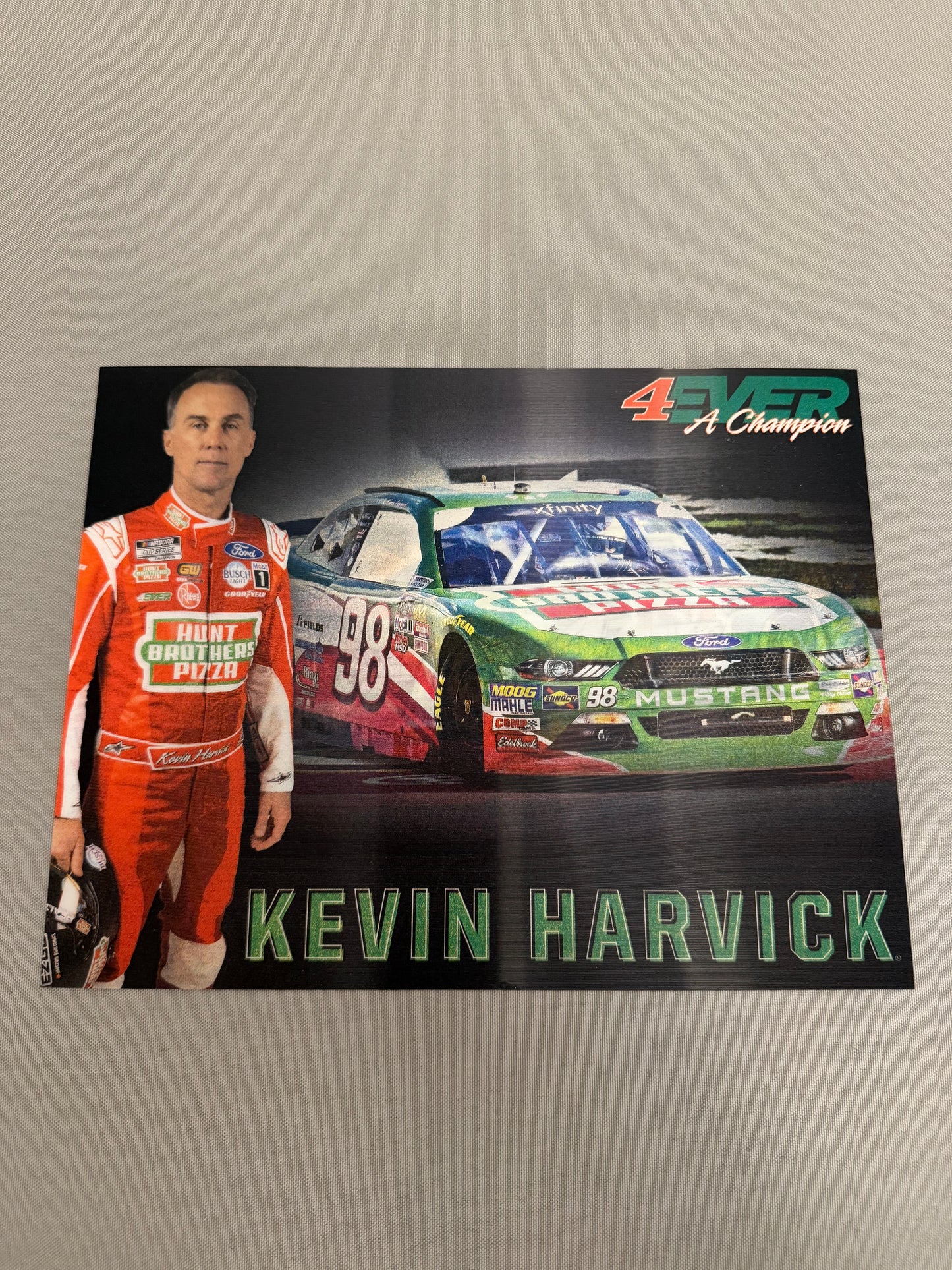 Kevin Harvick 2023 Hunt Brothers Pizza Nascar Holographic Hero Card