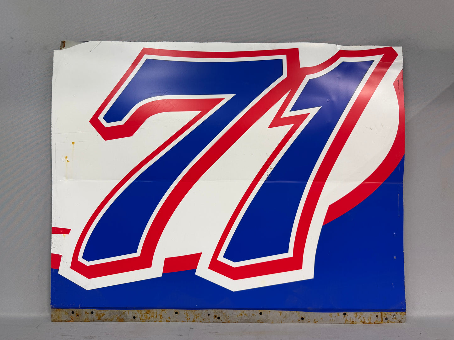 Rajah Caruth #71 2025 Hendrick Cars Nascar Door Panel