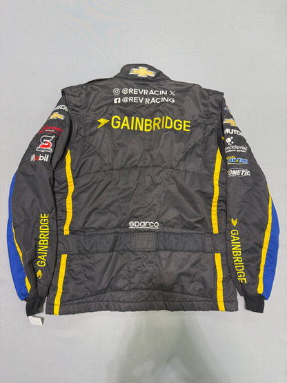 Nick Sanchez #2 2024 Gainbridge Nascar 2 Piece Crew Firesuit C-50 W-40 L-34