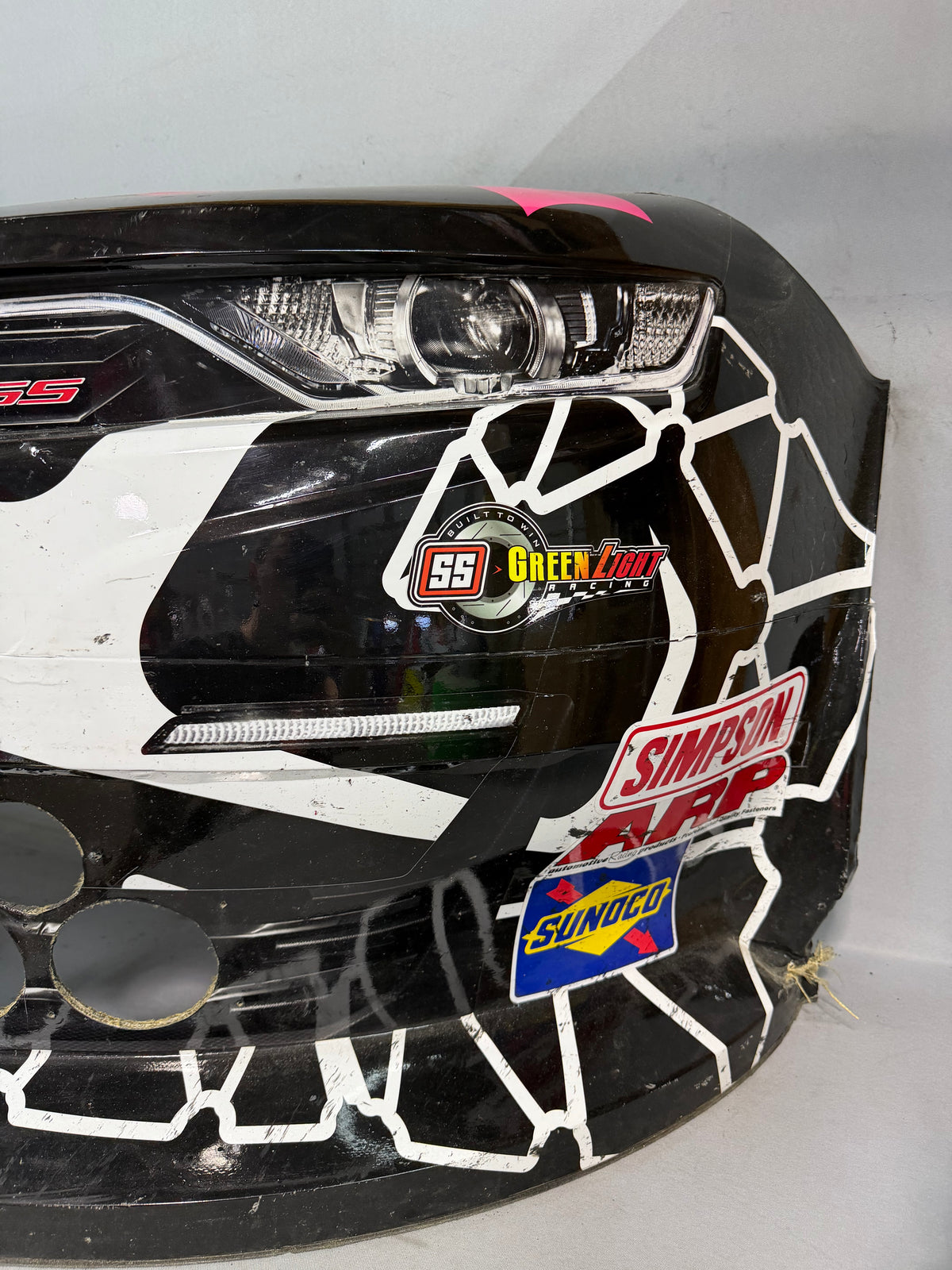 Garrett Smithley #14 2025 Martinsville Thermotech Nascar Front Nose