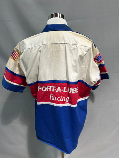 Dale Jarrett #32 Port A Lube Nascar Pit Crew Shirt Size XL