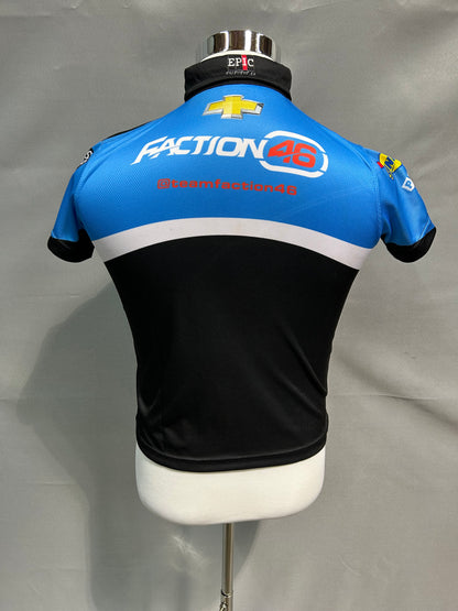 Thad Moffitt #46 2024 Faction 45 Nascar Crew Shirt Size Women’s Small
