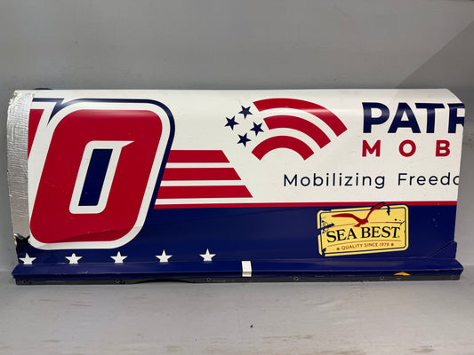 Ty Dillon #10 2026 Michigan Patriot Mobile Nascar Door Panel