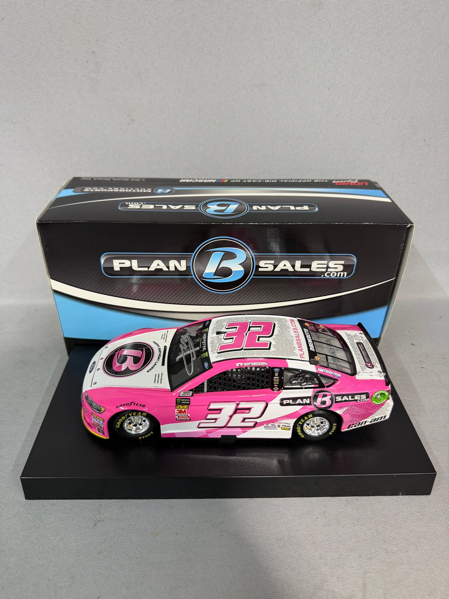 Matt Dibenedetto #32 2018 Plan B Sales Nascar Autographed Diecast