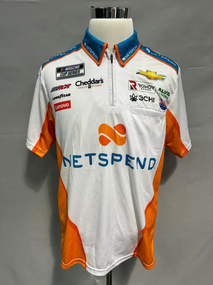 Kyle Busch #8 Net Spend Nascar Crew Shirt Size Large