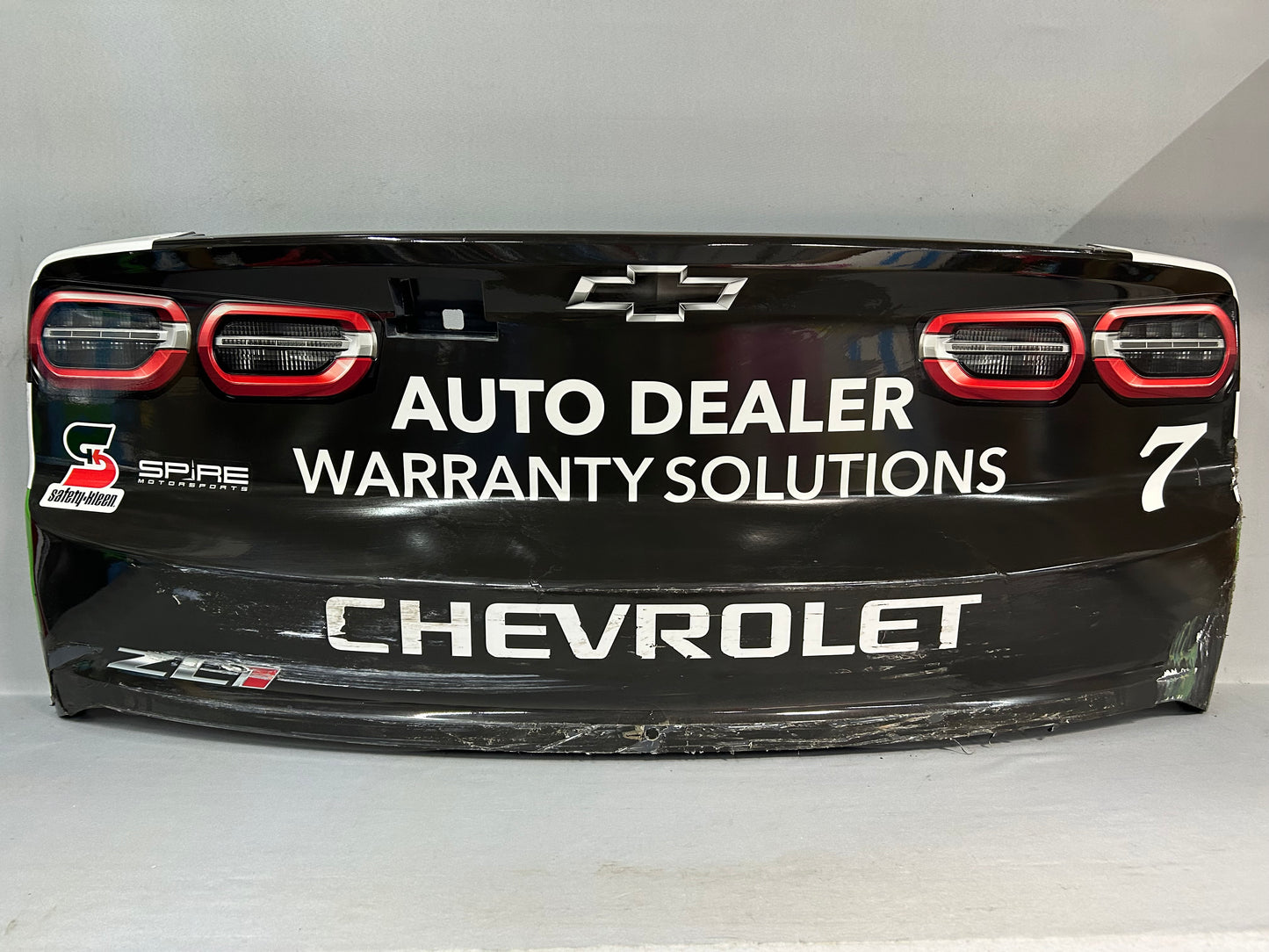 Justin Haley #7 2025 Sonoma Nations Guard Nascar Rear Bumper