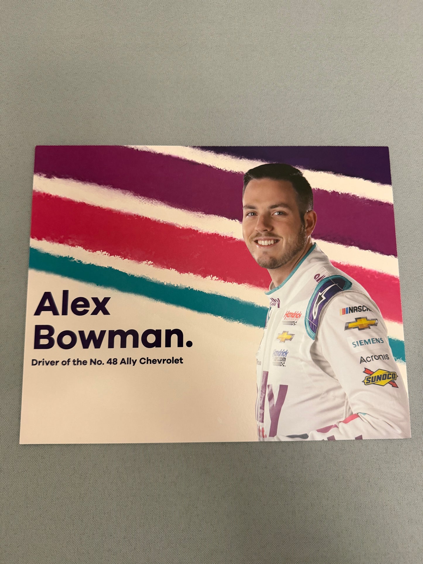 Alex Bowman #48 2022 Ally Nascar Hero Card