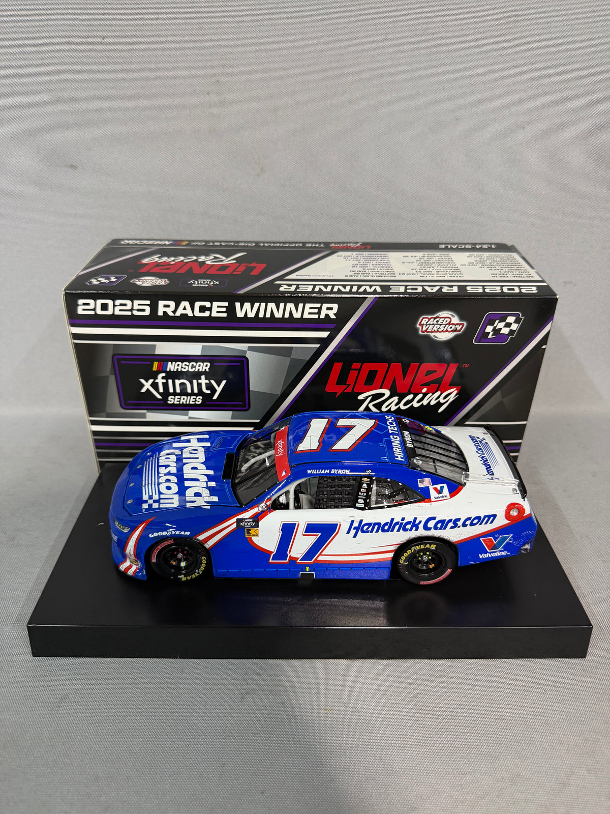 William Byron #24 2025 Charlotte Win Hendrick Cars Nascar Diecast