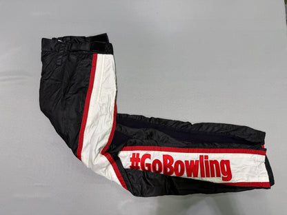 Aric Almirola #10 Go Bowling Nascar 2 Piece Crew Firesuit C-54 W-38 L-30