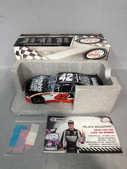 Alex Bowman #42 2017 Charlotte Win Hendrick Cars Nascar Diecast