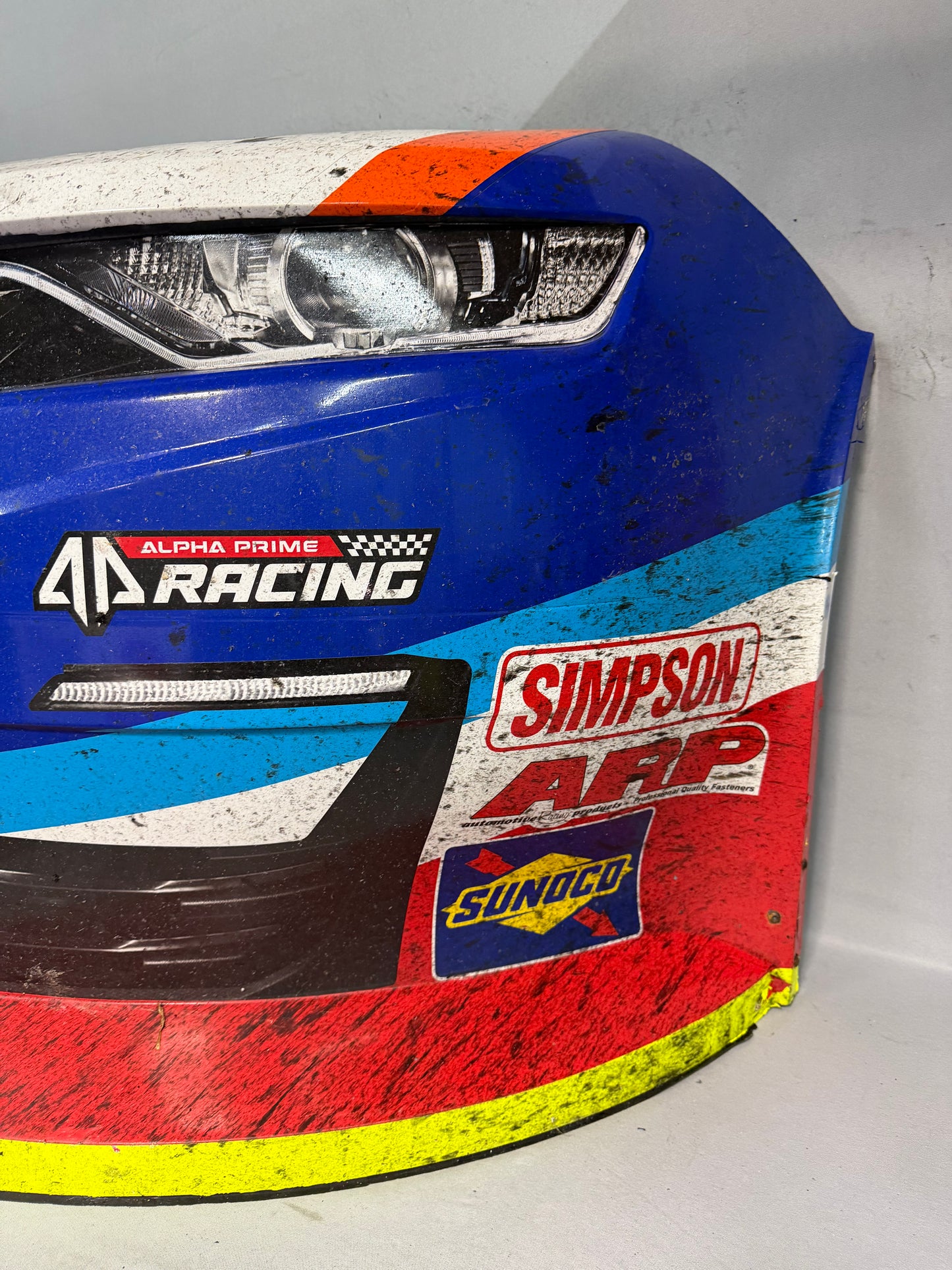 Brennan Poole #44 2025 Kansas Macc Door Systems Nascar Front Nose