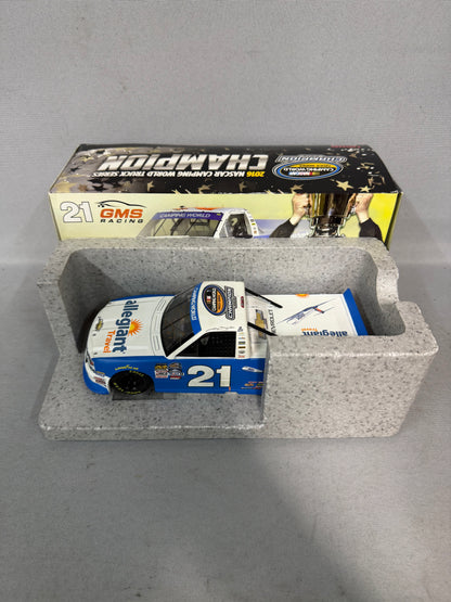 Johnny Sauter #21 2016 Allegiant Travel Champion Nascar Autographed Diecast