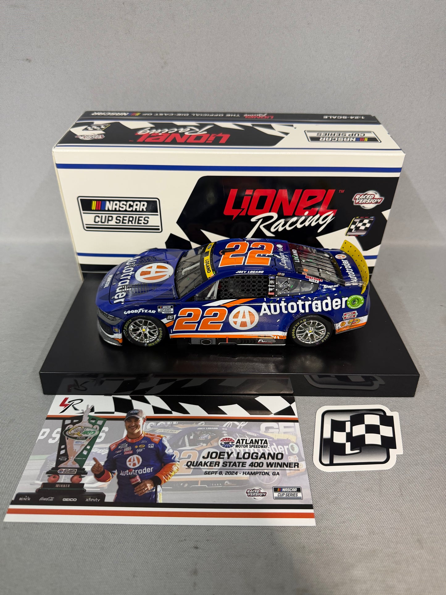 Joey Logano #22 2024 Atlanta Win AutoTrader Nascar Diecast