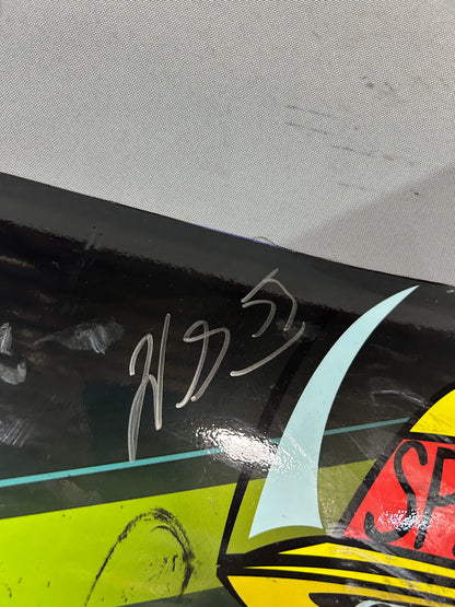 Joey Gase #53 2025 Daytona National Fire Protection Association Autographed Nascar Door Panel