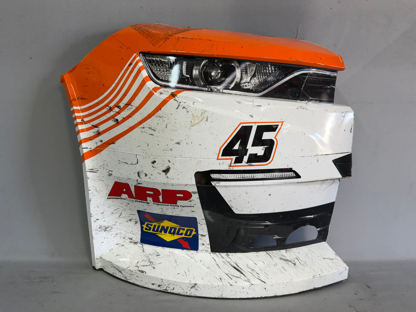 Lavar Scott #45 2026 Dover Urban Affairs Coalition Nascar Nose Corner