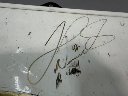 John Hunter Nemechek #42 2025 Pye Barker Nascar Autographed Nose Center