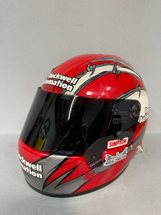 Aric Almirola #18 2007 Rockwell Automation Nascar Driver Helmet