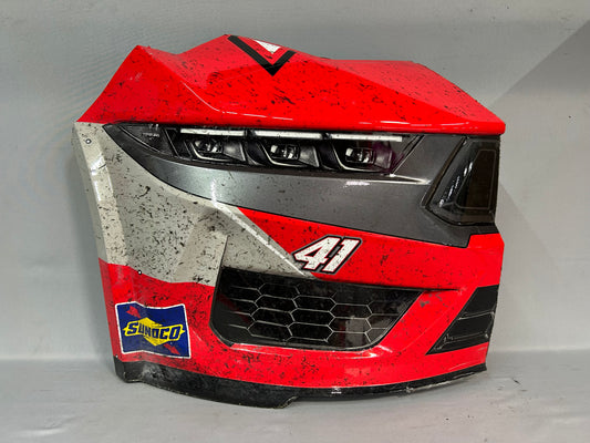 Cole Custer #41 2025 Indianapolis Haas Tooling Nascar Nose Corner