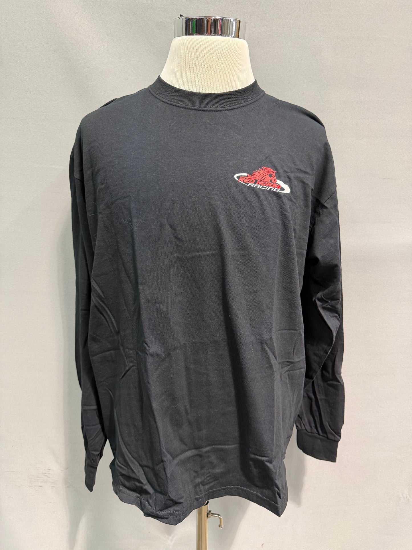 Red Horse Racing Nascar Team Issued Long Sleeve T Shirt Size XL