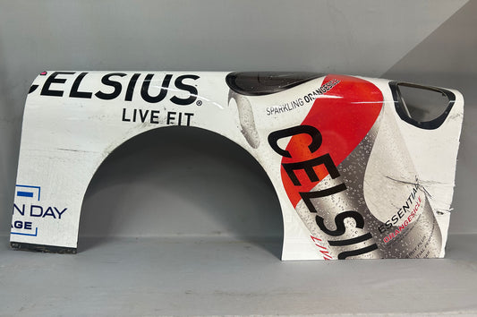 Justin Haley #11 2025 Daytona Celsius Nascar Quarter Panel