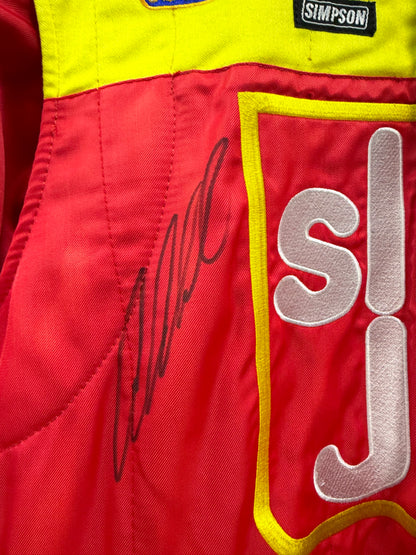 Aric Almirola 2006 Slim Jim Nascar Autographed Driver Firesuit