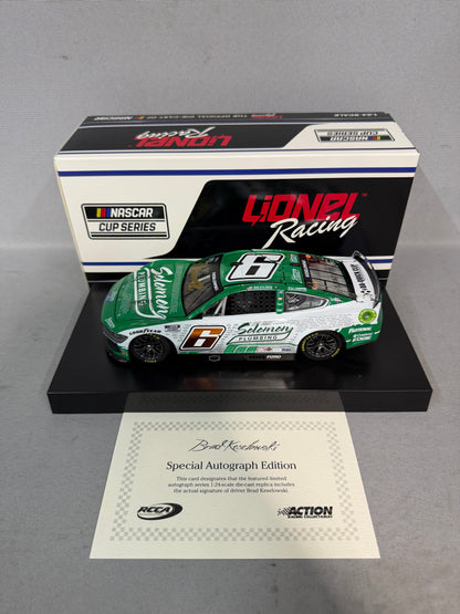 Brad Keselowski #6 2024 Soloman Plumbing Tribute To Veterans Nascar Autographed Diecast