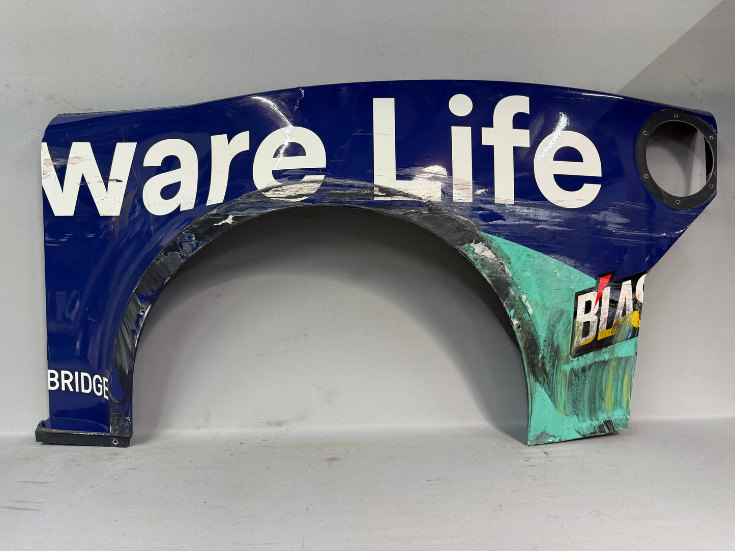 Michael McDowell #71 2025 Atlanta Delaware Life Nascar Quarter Panel