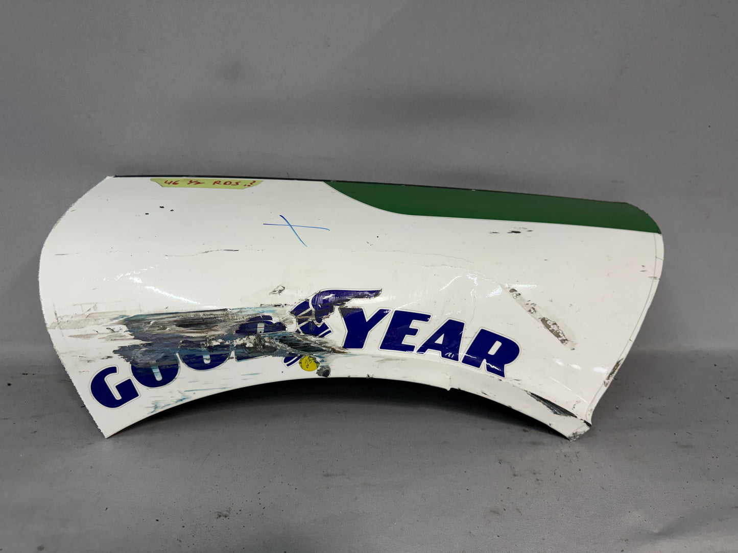 Josh Bilicki #91 2025 Charlotte Roval Rita’s Nascar Goodyear Fender