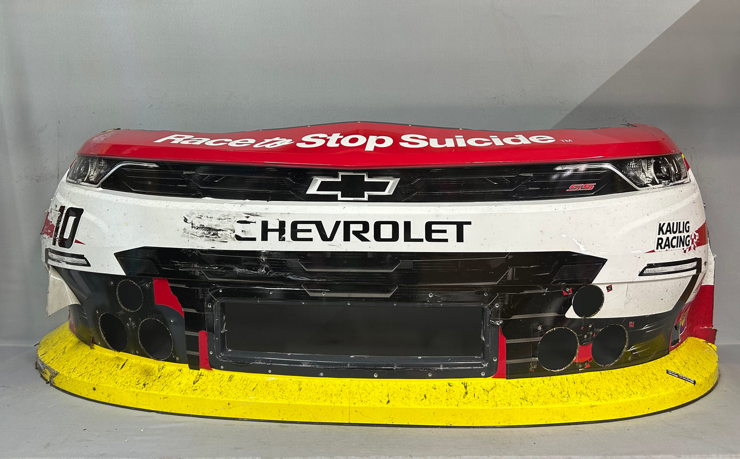 Daniel Dye #10 2025 Iowa Champion Container Nascar Front Nose