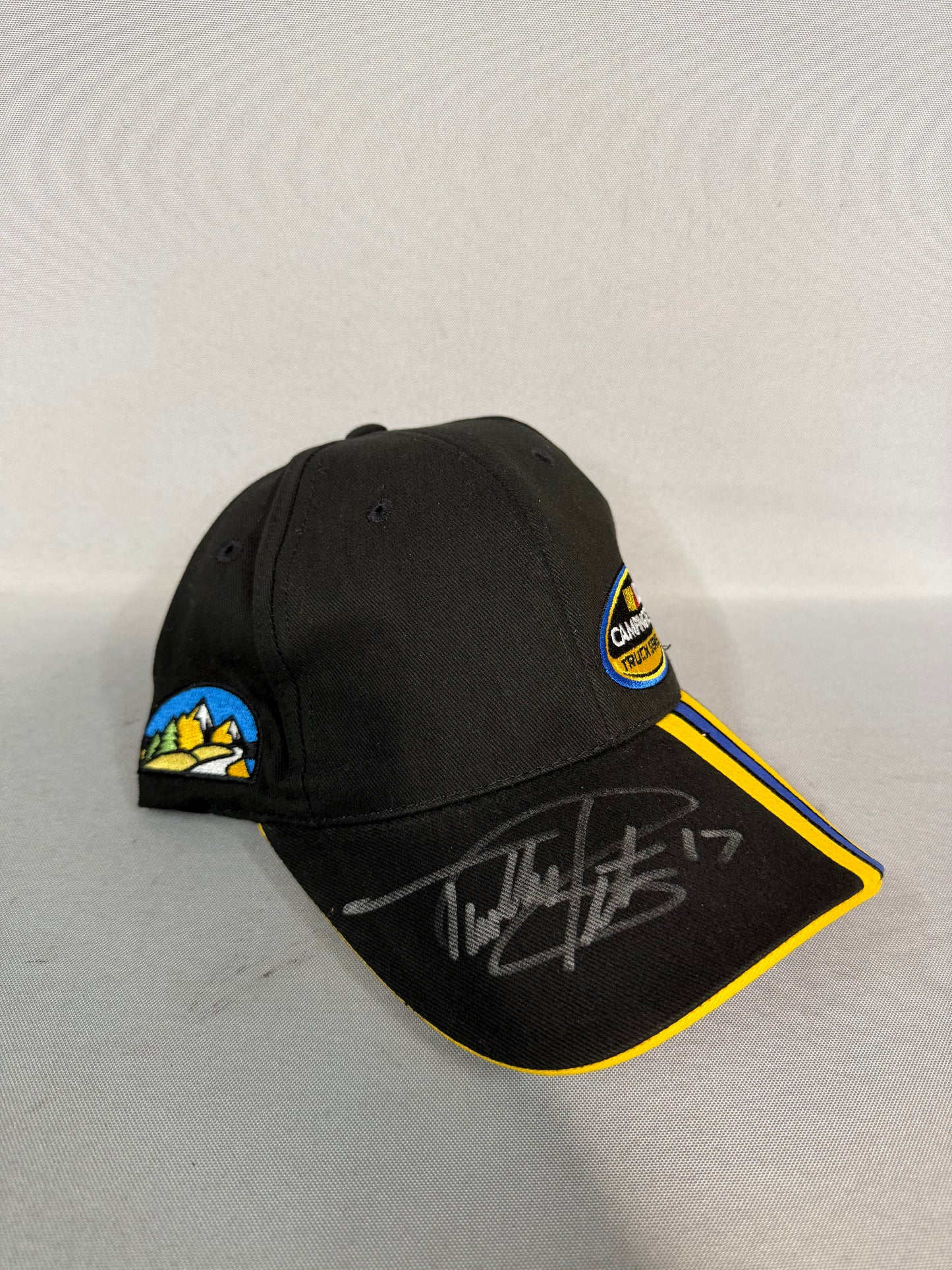 Timothy Peters #17 2013 Las Vegas Camping World Truck Series Nascar Autographed Victory Lane Hat