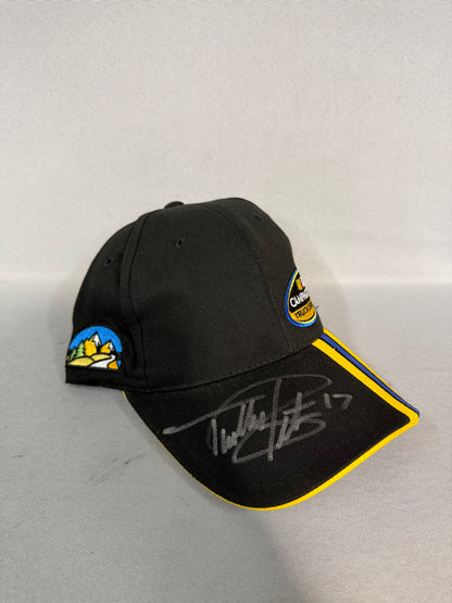 Timothy Peters #17 2013 Las Vegas Camping World Truck Series Nascar Autographed Victory Lane Hat