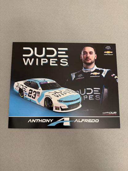 Anthony Alfredo #23 2022 Dude Wipes Nascar Hero Card