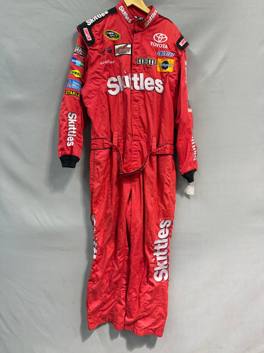 Kyle Busch #18 2015 Skittles Nascar Crew Firesuit C-56 W-44 L-30