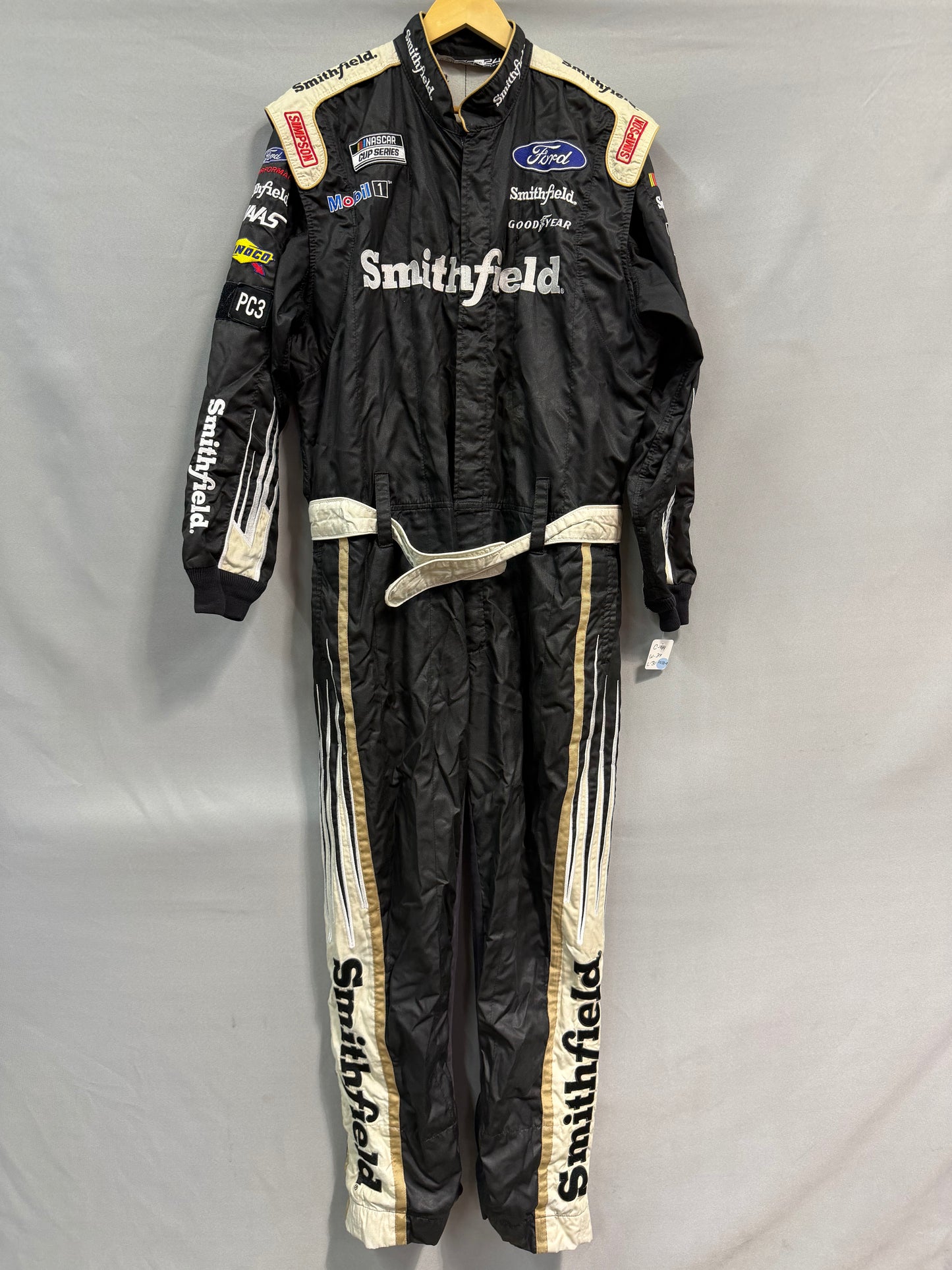 Aric Almirola #10 Smithfield Nascar Crew Firesuit C-44 W-34 L-31