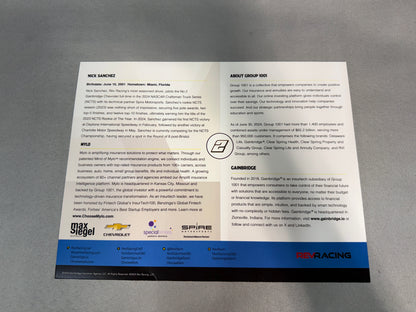 Nick Sanchez #2 2024 Gainbridge Nascar Hero Card