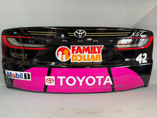 John Hunter Nemechek #42 2025 Charlotte Roval Family Dollar Nascar Rear Bumper