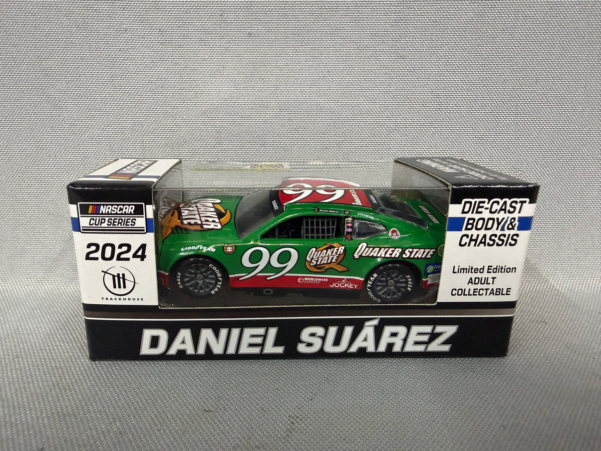 Daniel Suarez #99 2024 Quaker State Throwback Nascar 1/64 Diecast