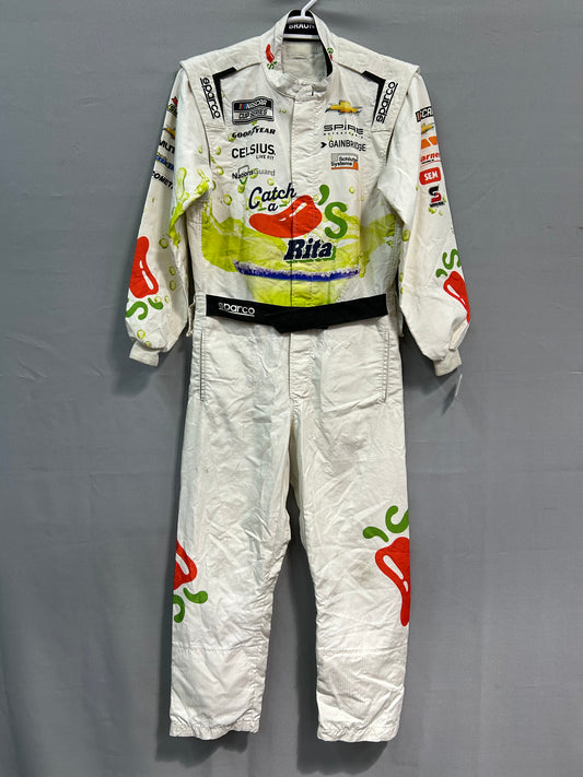 Corey Lajoie #7 2024 Chilis Catch A Rita Nascar Crew Firesuit C-42 W-36 L-29