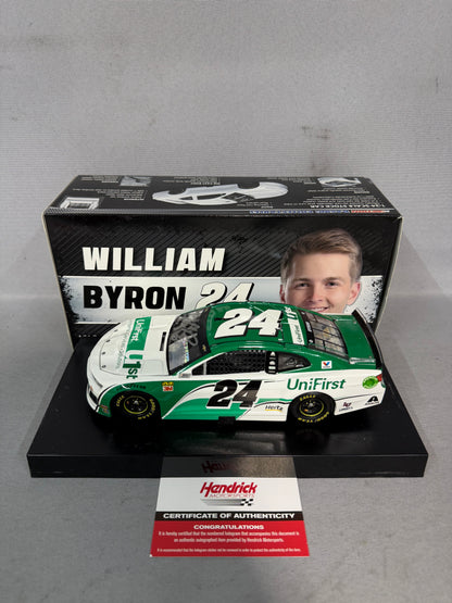 William Byron #24 2019 Unifirst Nascar Autographed Diecast
