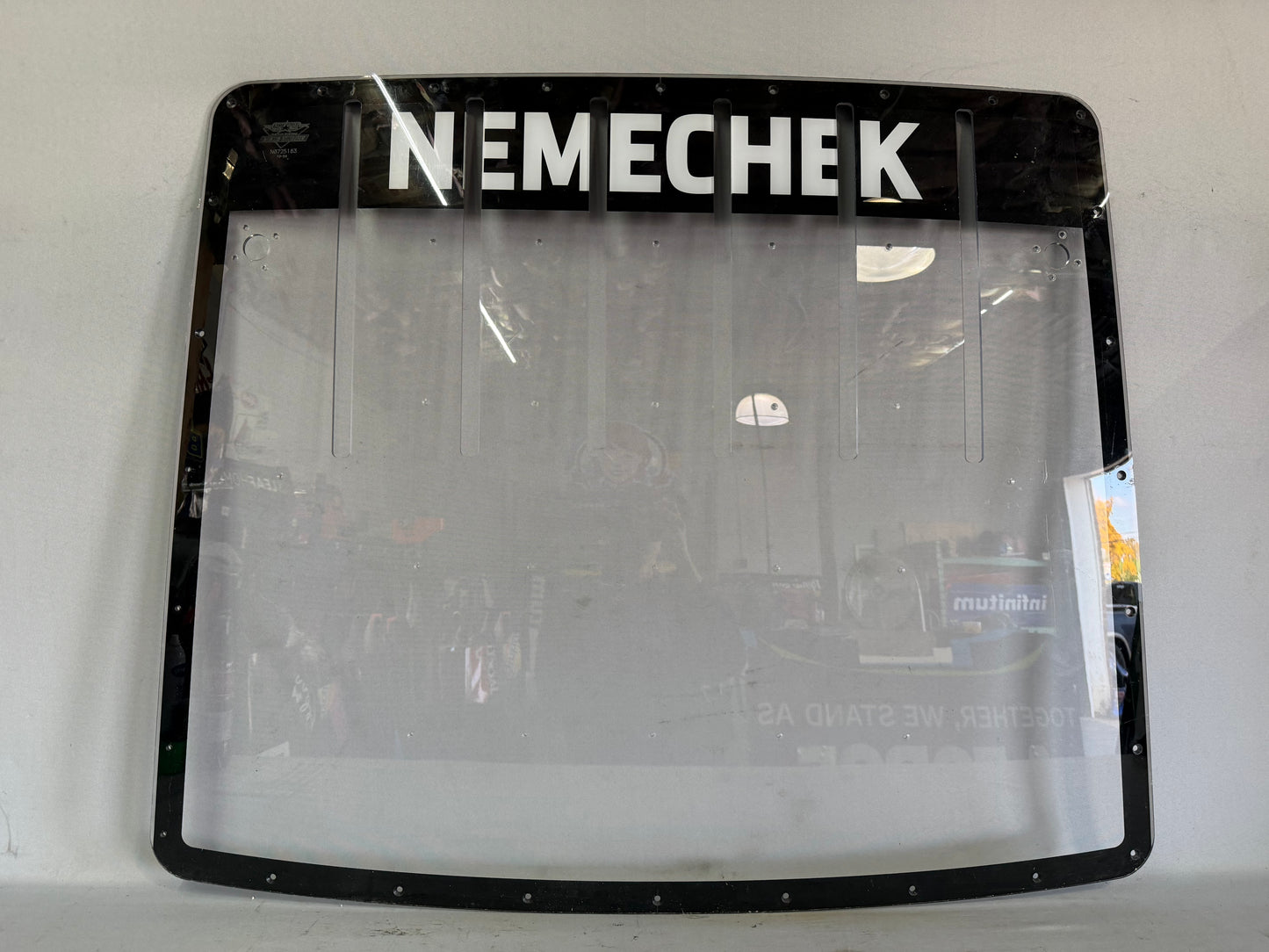 John Hunter Nemechek #42 2025 Nascar Rear Windshield