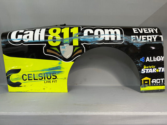 Josh Williams #11 2025 Phoenix Call 811 Nascar Quarter Panel
