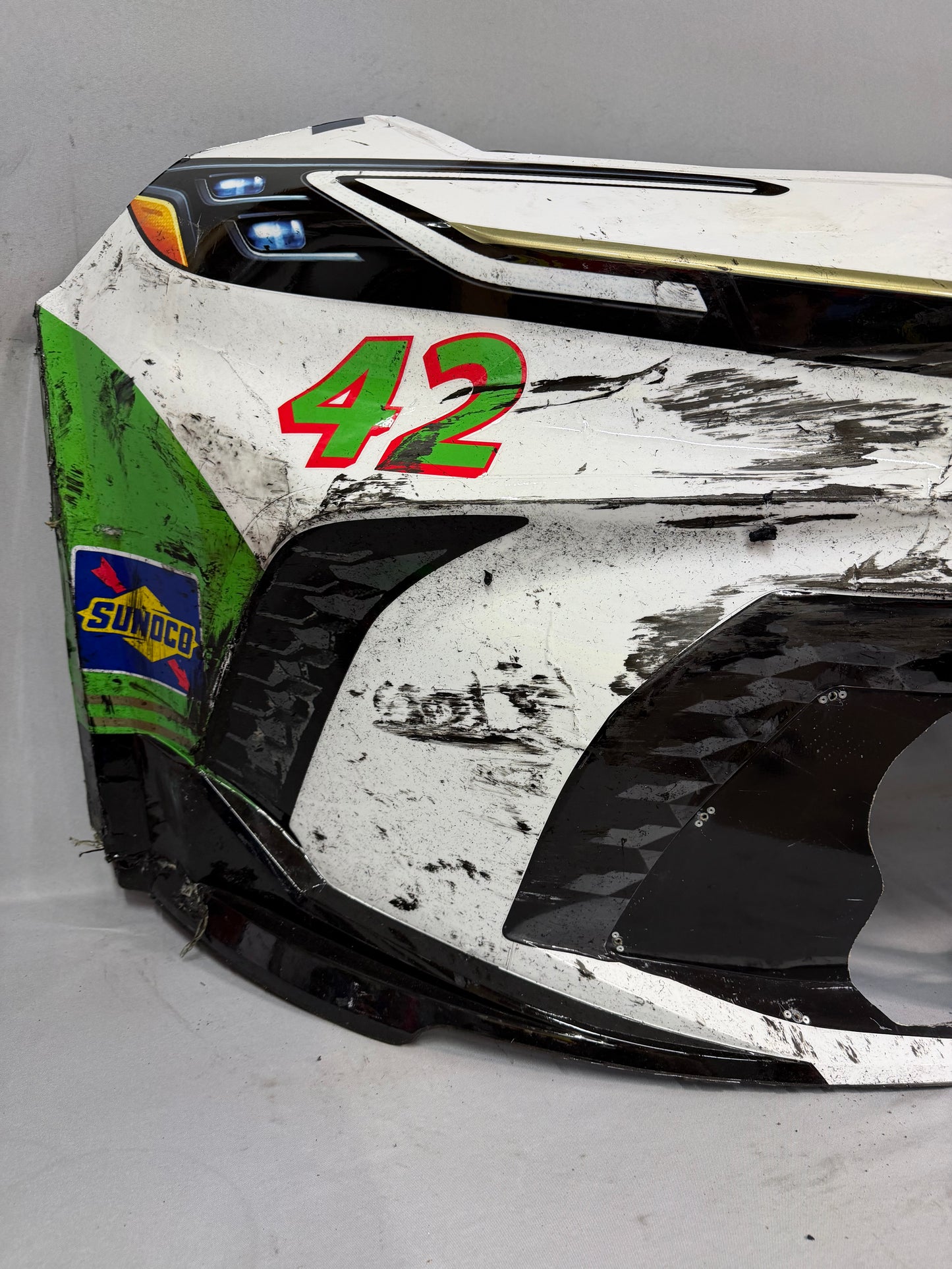 John Hunter Nemechek #42 2025 Martinsville Pye Barker Nascar Front Nose