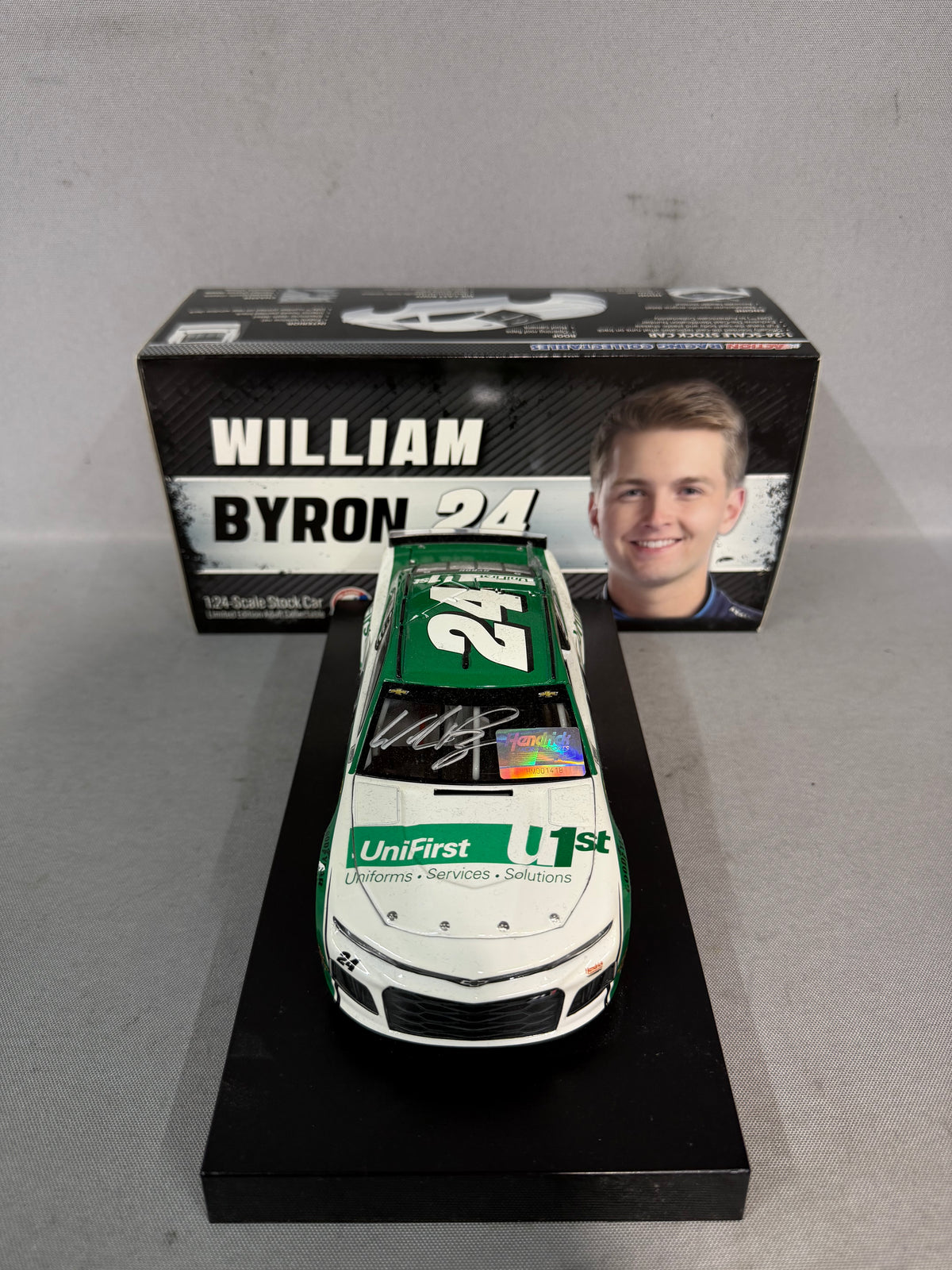 William Byron #24 2019 Unifirst Nascar Autographed Diecast